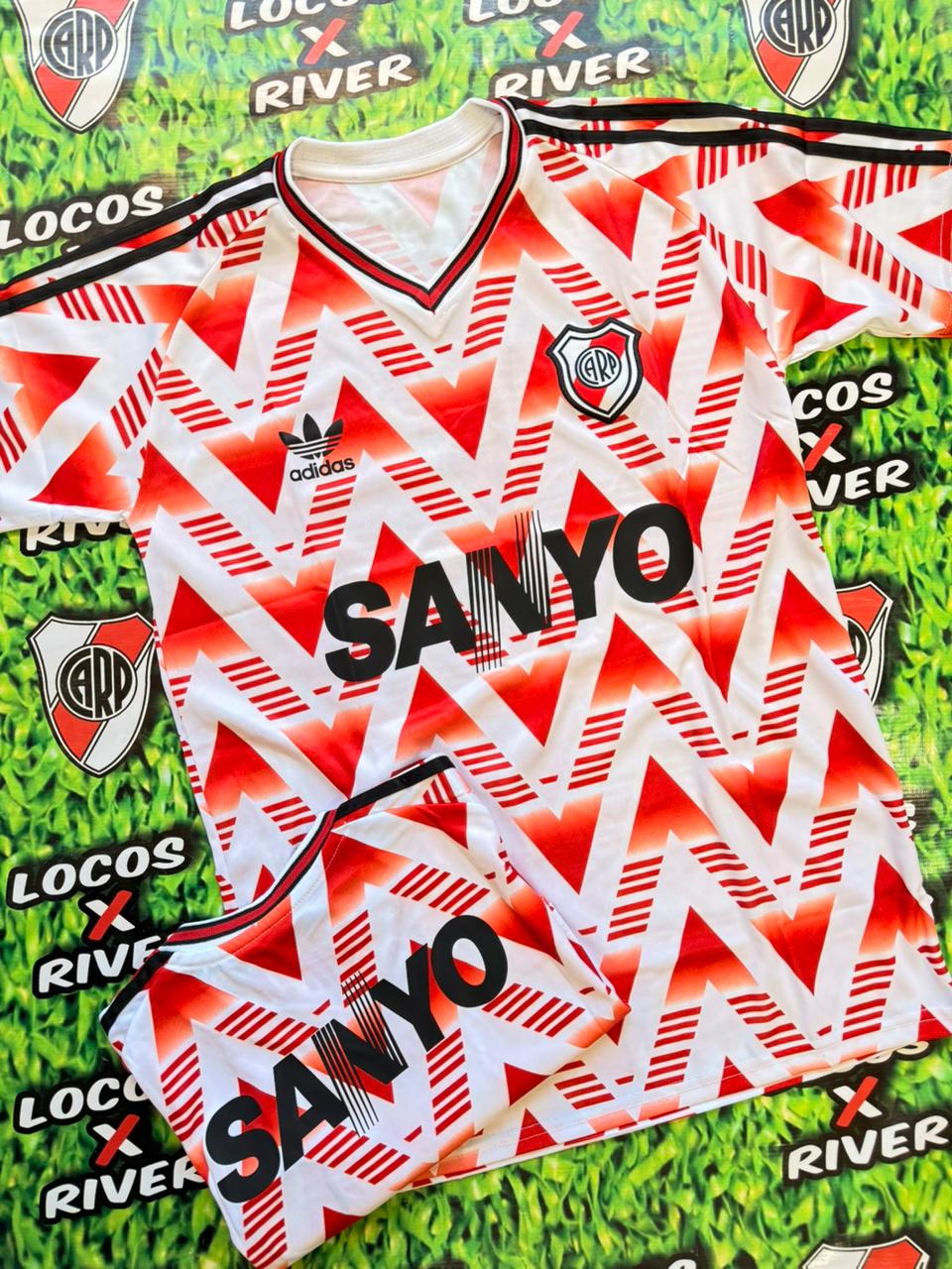 Camiseta Sanyo 1993/1994 Alternativa - River Plate