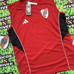Musculosa Entrenamiento Roja Sin Sponsor - River Plate