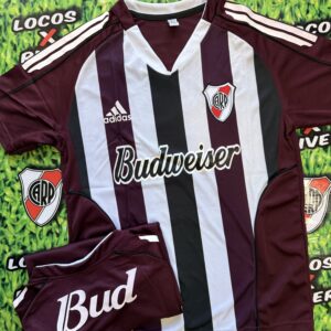 Camiseta Budweiser Tricolor Vinotinto 2004/2005 - River Plate