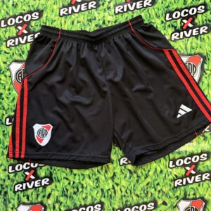 Short Titular 2025 Negro – River Plate