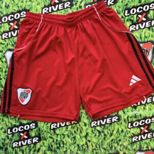 Short Alternativo 2025 Rojo – River Plate