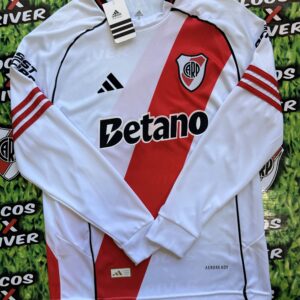 Camiseta Titular 2025 Mangas Largas - River Plate