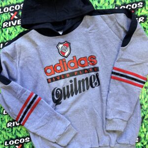 Buzo Retro Gris Quilmes - River Plate