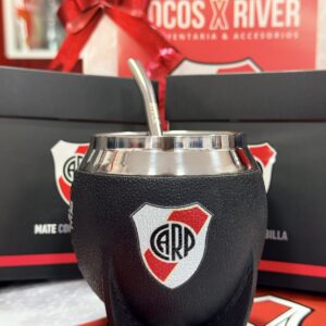 Mate con Bombilla River Plate 01