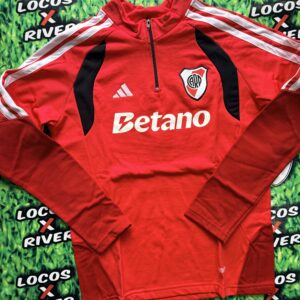 Buzo m/cierre Entrenamiento River Plate 26/27 Rojo