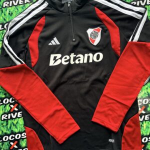 Buzo m/cierre Entrenamiento River Plate 26/27 Negro