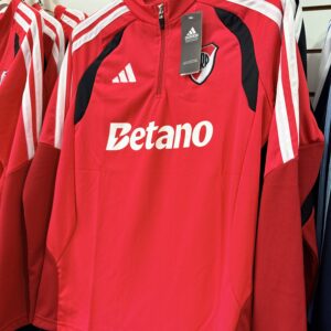 Buzo m/cierre Entr. (Verano) - River Plate 26/27 Rojo